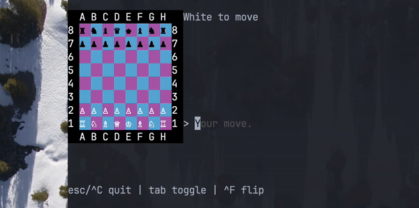 Bubble chess demo of board flipping with functioning highlighting and border labels